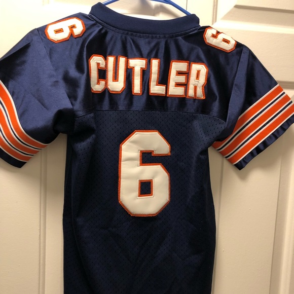 NFl Spparel Chigaco Bear #6 Cutler Boy’s Authentic Jersey Size 7 - Picture 3 of 11